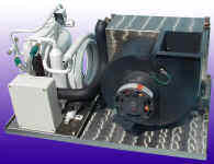 Another view of  Rich Beers Marine's TECHNICOLD self-contained yacht marine air conditioning