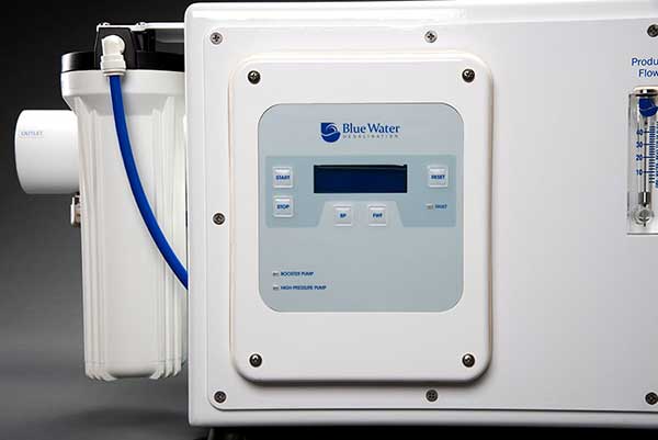 Blue Water Maker Express XT Control Panel
